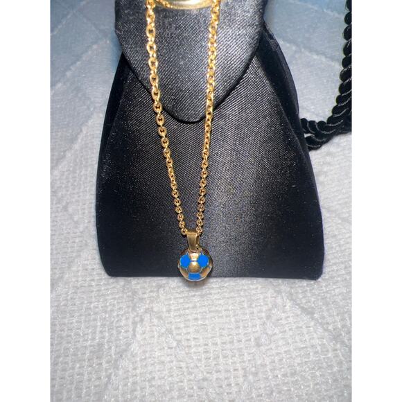 Soccer Ball Necklace – 19” – High Quality Materials - Picture 1 of 9